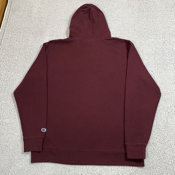 Minnesota Golden Gophers Hoodie Mens Large Maroon Champion Sweatshirt - Picture 6 of 10